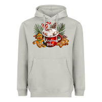 Moon Dust christmas vibes hot cocoa Heavyweight Hoodie - LillyAllenDesigns
