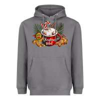 Storm christmas vibes hot cocoa Heavyweight Hoodie - LillyAllenDesigns