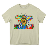 Mossy bee kind autism Heavy Core Tee - Zillion Design Studio