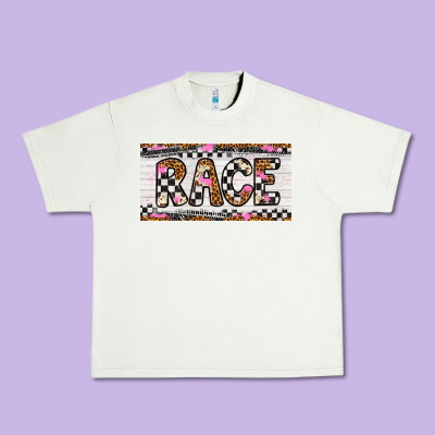Race License Plate Urban Heavy Tee Designed By Artiststas