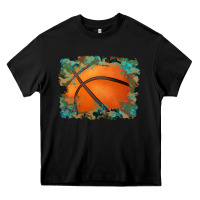 Black sports basketball background Heavy Core Tee - Artiststas
