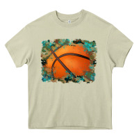 Sports Basketball Background Heavy Core Tee | Teevron