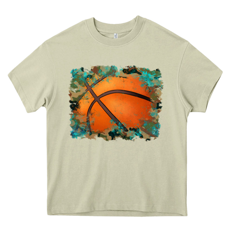 Sports Basketball Background Heavy Core Tee by Artiststas | Teevron