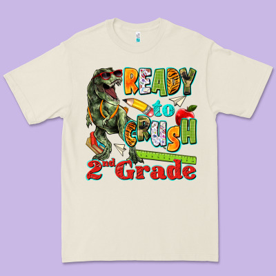 Ready To Crush Second Grade Premium Tee Designed By Texasbilliewilder