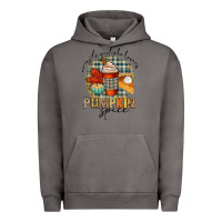 Pigment Tornado just a girl who loves pumpkin spice Urban Hoodie - CowGirlArtShop