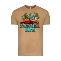 Vintage Camel teacher life western truck and books Vintage Tee - AdoDesignShop