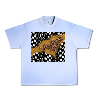 Grape Ice racing glitter leopard Urban Heavy Tee - JahusDesignShop