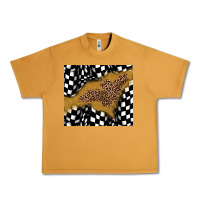Peanut Butter racing glitter leopard Urban Heavy Tee - JahusDesignShop