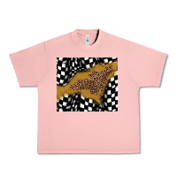 Salmon racing glitter leopard Urban Heavy Tee - JahusDesignShop