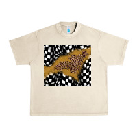 Sandshell racing glitter leopard Urban Heavy Tee - JahusDesignShop