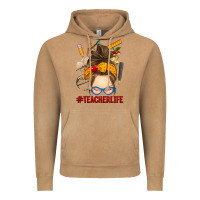 Vintage Camel messy bun teacher life Vintage Hoodie - RanaPortraitStore