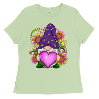 Matcha Mardi Gras gnome Ladies Tee - RanaPortraitStore