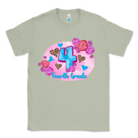 Matcha back to school flowers fourth grade 3200x2400 Classic Tee - AdoDesignShop