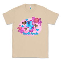 Mushroom back to school flowers fourth grade 3200x2400 Classic Tee - AdoDesignShop