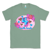 Sage back to school flowers fourth grade 3200x2400 Classic Tee - AdoDesignShop
