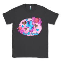 Smoke back to school flowers fourth grade 3200x2400 Classic Tee - AdoDesignShop