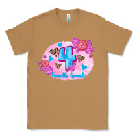 Toasted Coconut back to school flowers fourth grade 3200x2400 Classic Tee - AdoDesignShop