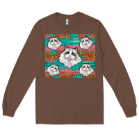 Chestnut Western Ragdoll Cat Long Sleeve Tee - LillyAllenDesigns