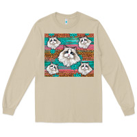Mushroom Western Ragdoll Cat Long Sleeve Tee - LillyAllenDesigns