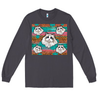 Smoke Western Ragdoll Cat Long Sleeve Tee - LillyAllenDesigns