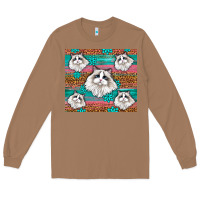Toasted Coconut Western Ragdoll Cat Long Sleeve Tee - LillyAllenDesigns