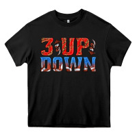 Black 3 up 3 down football Heavy Core Tee - texasbilliewilder