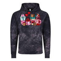 Cloud Black valentines day roses coffee cups Vintage Hoodie - AdoDesignShop