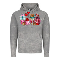 Cloud Rock valentines day roses coffee cups Vintage Hoodie - AdoDesignShop