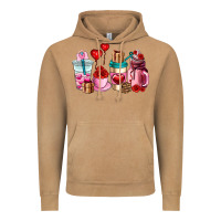 Vintage Camel valentines day roses coffee cups Vintage Hoodie - AdoDesignShop