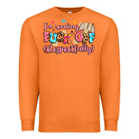 Carrot i'm reading fuck off respectfully Premium Sweatshirt - Artiststas