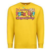 Lemon i'm reading fuck off respectfully Premium Sweatshirt - Artiststas