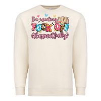 Sandshell i'm reading fuck off respectfully Premium Sweatshirt - Artiststas