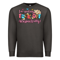 Smoke i'm reading fuck off respectfully Premium Sweatshirt - Artiststas