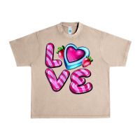 Love With Strawberry Candy Urban Heavy Tee | Teevron