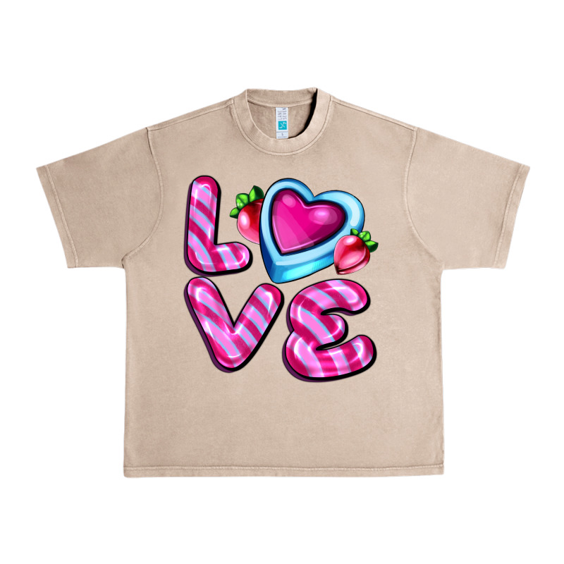 Love With Strawberry Candy Urban Heavy Tee by AdoDesignShop | Teevron