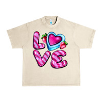 Sandshell love with strawberry candy Urban Heavy Tee - AdoDesignShop