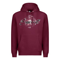 Burgundy Baseball Premium Hoodie - Bettercallsaul