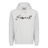 Dove Grey Baseball Premium Hoodie - Bettercallsaul
