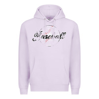Lilac Baseball Premium Hoodie - Bettercallsaul