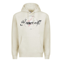 Oatmeal Heather Baseball Premium Hoodie - Bettercallsaul