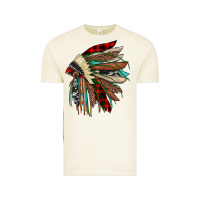 Vintage Arctic christmas indian headdress Vintage Tee - JahusDesignShop