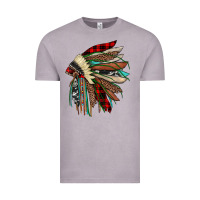 Vintage Zinc christmas indian headdress Vintage Tee - JahusDesignShop