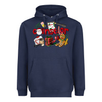 Navy Counselor Christmas Heavyweight Hoodie - LillyAllenDesigns