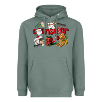 Sage Counselor Christmas Heavyweight Hoodie - LillyAllenDesigns