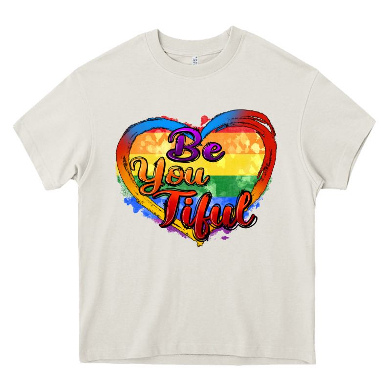 Be You Tiful Heavy Core Tee by Zillion Design Studio | Teevron