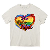 Cream be you tiful Heavy Core Tee - Zillion Design Studio