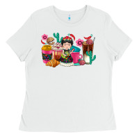 White But first cafecito y chismecito Ladies Tee - RanaPortraitStore