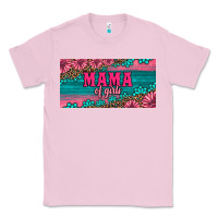 Bubblegum Pink pink roses mama of girls license plate Classic Tee - Artiststas