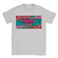 Moon Dust pink roses mama of girls license plate Classic Tee - Artiststas