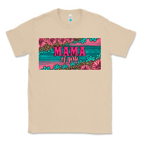 Mushroom pink roses mama of girls license plate Classic Tee - Artiststas